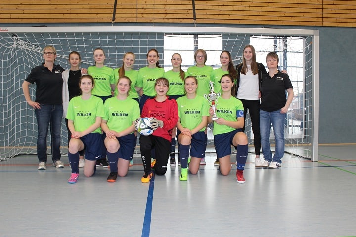 Fußball-A/B-Juniorinnen sind Vizehallenkreismeister 2019 !